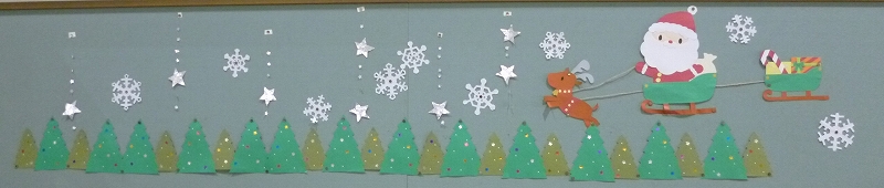 今月の壁面展示