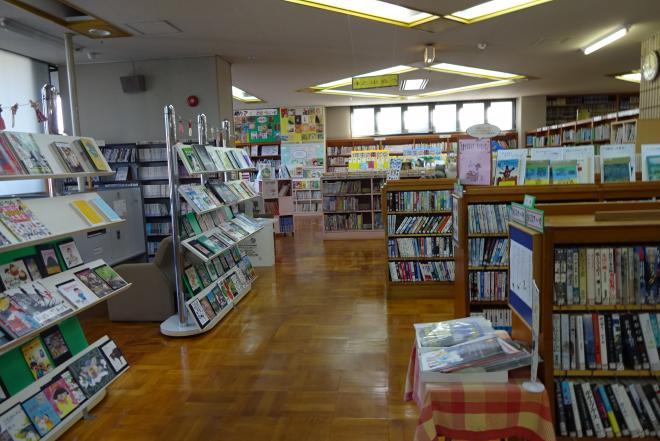 中央図書館館内の写真